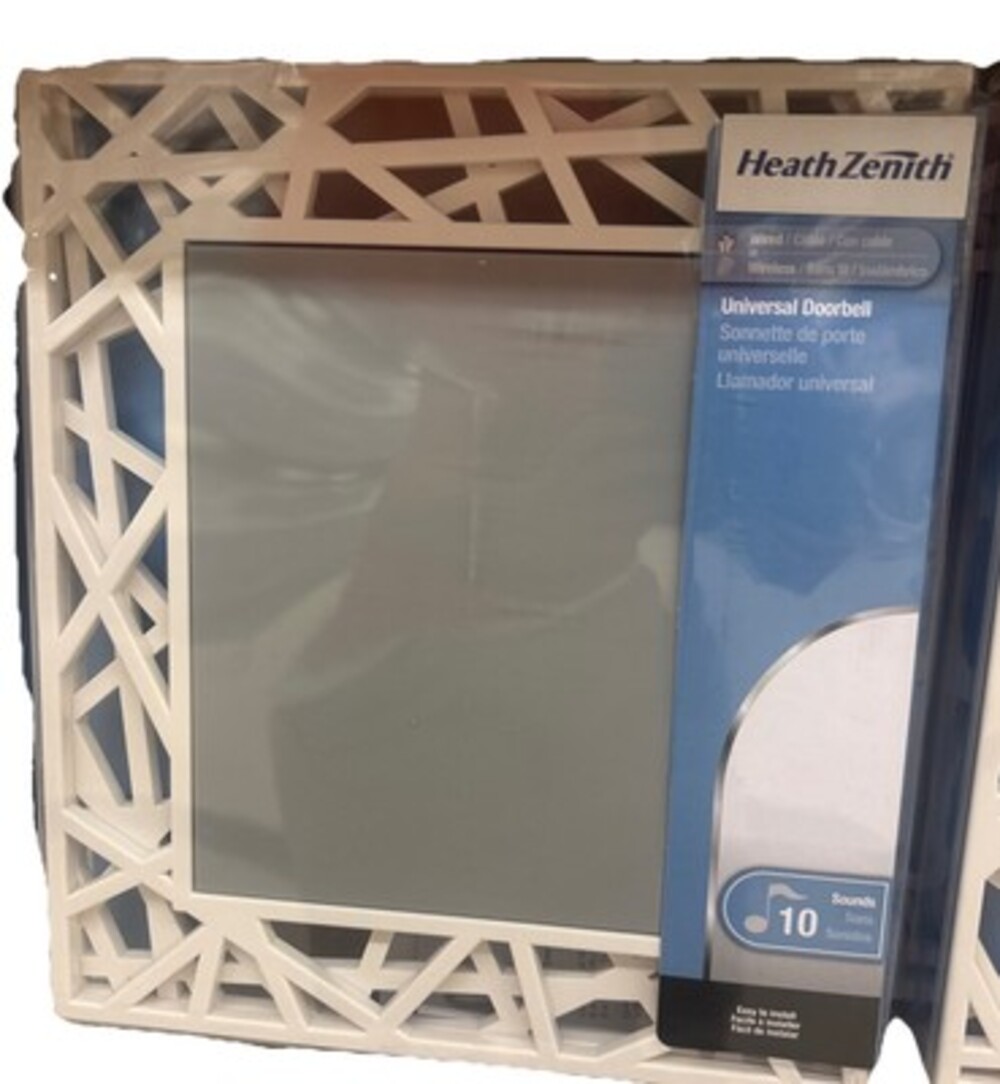 Utilitech White Wireless Universal Doorbell ** NEW ** UPC 016963075795